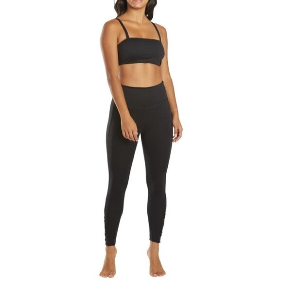 Free PEOPLE Movement Very Prairie High Rise Legging in Black size Large - Picture 3 of 16